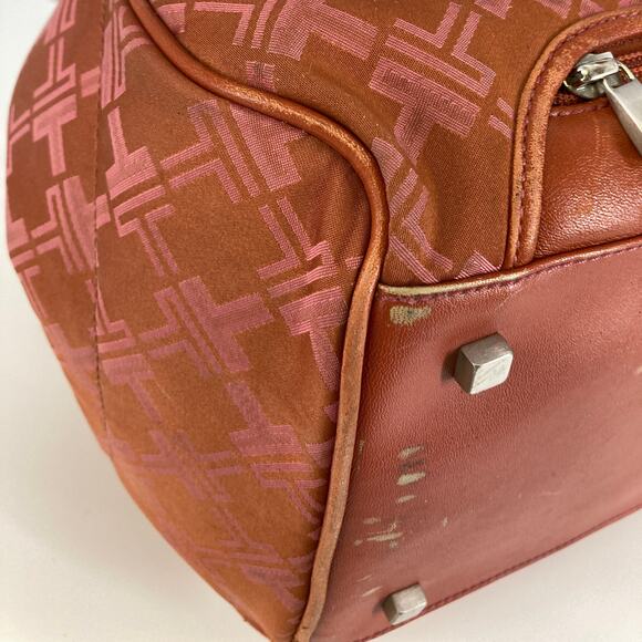 TUMI Medium size burnt orange and pink duffle bag (ASIS) - Picture 9 of 16